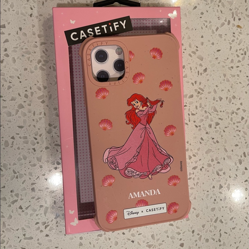 Casetify X Disney. Personalized 100% compostable phone case 11pro max.